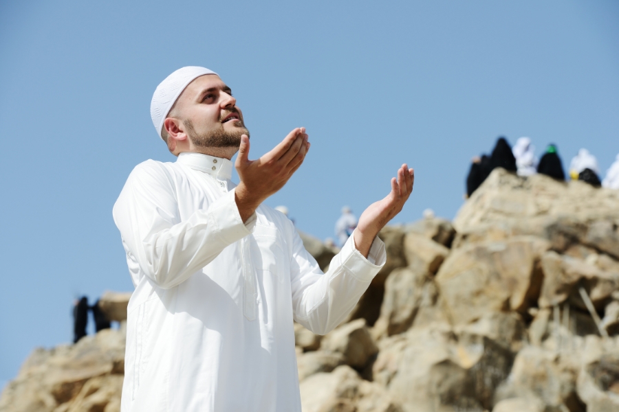 ارتفاع درجة الحرارة أثناء الحج