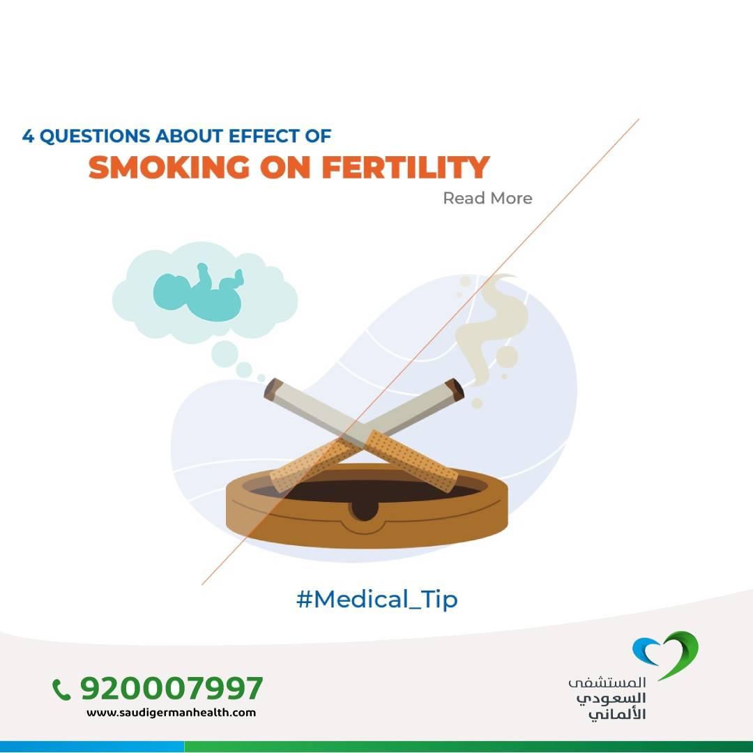 4 Questions about effect of smoking on fertility