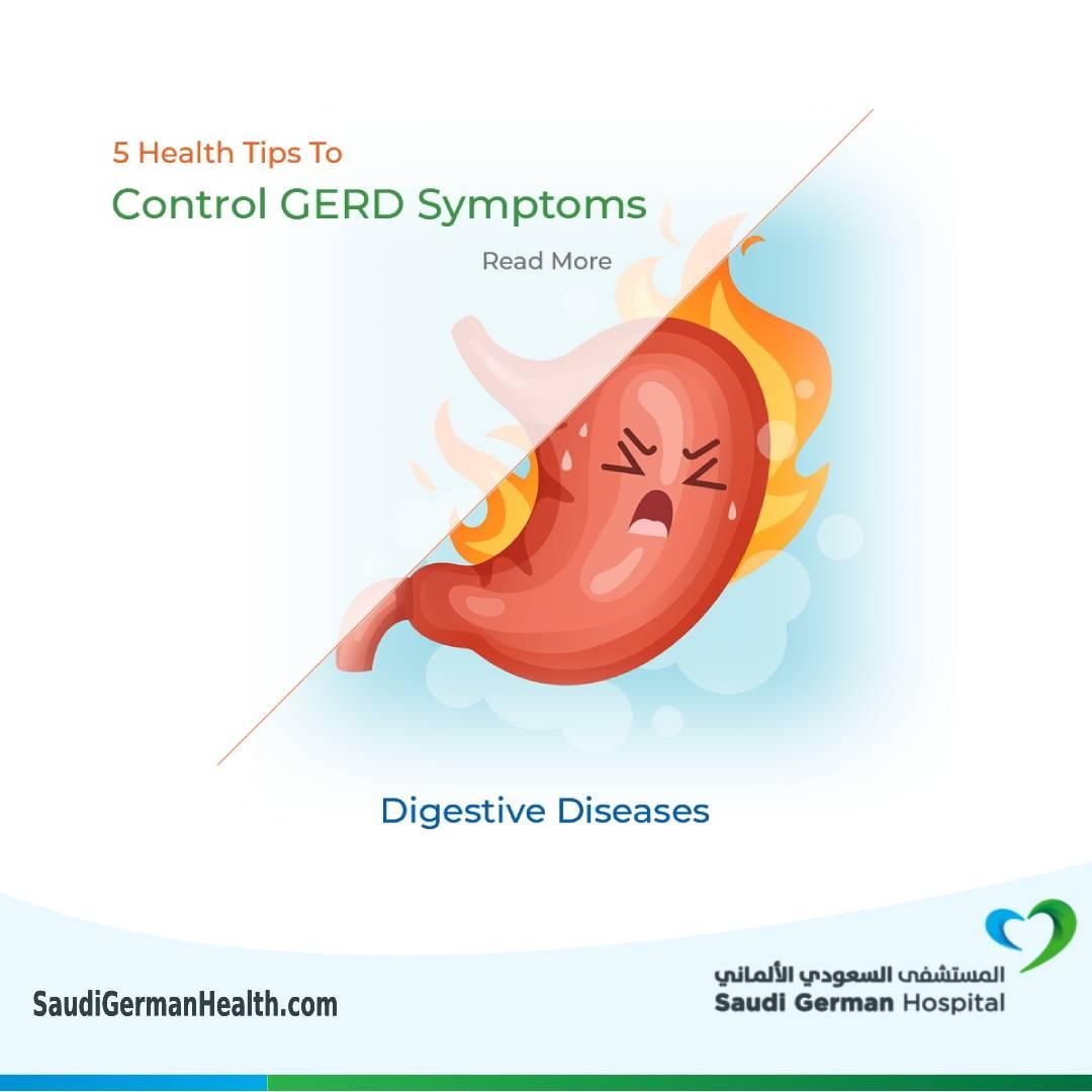 5 Health tips to control GERD symptoms