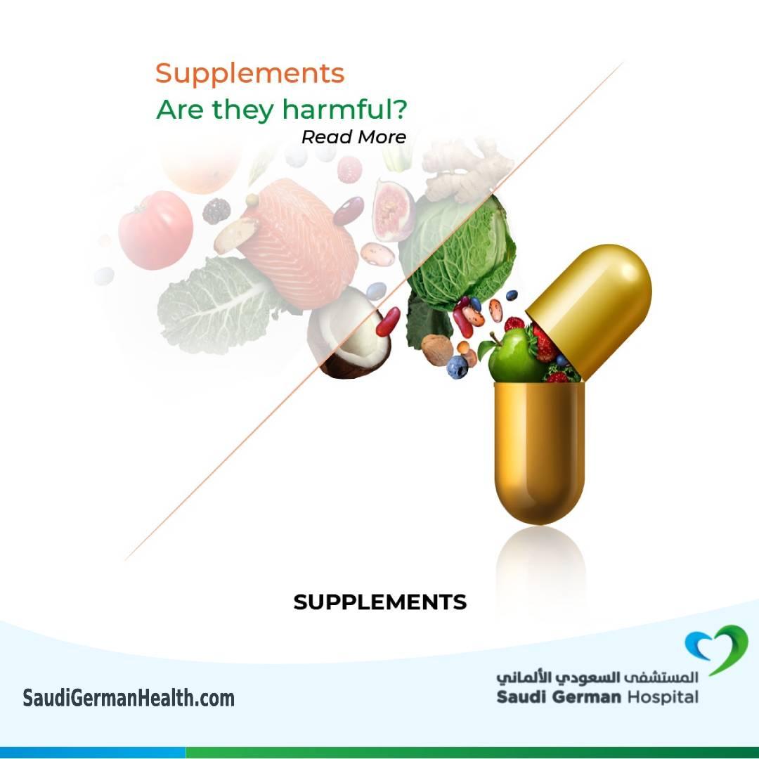 Supplements... Are they harmful