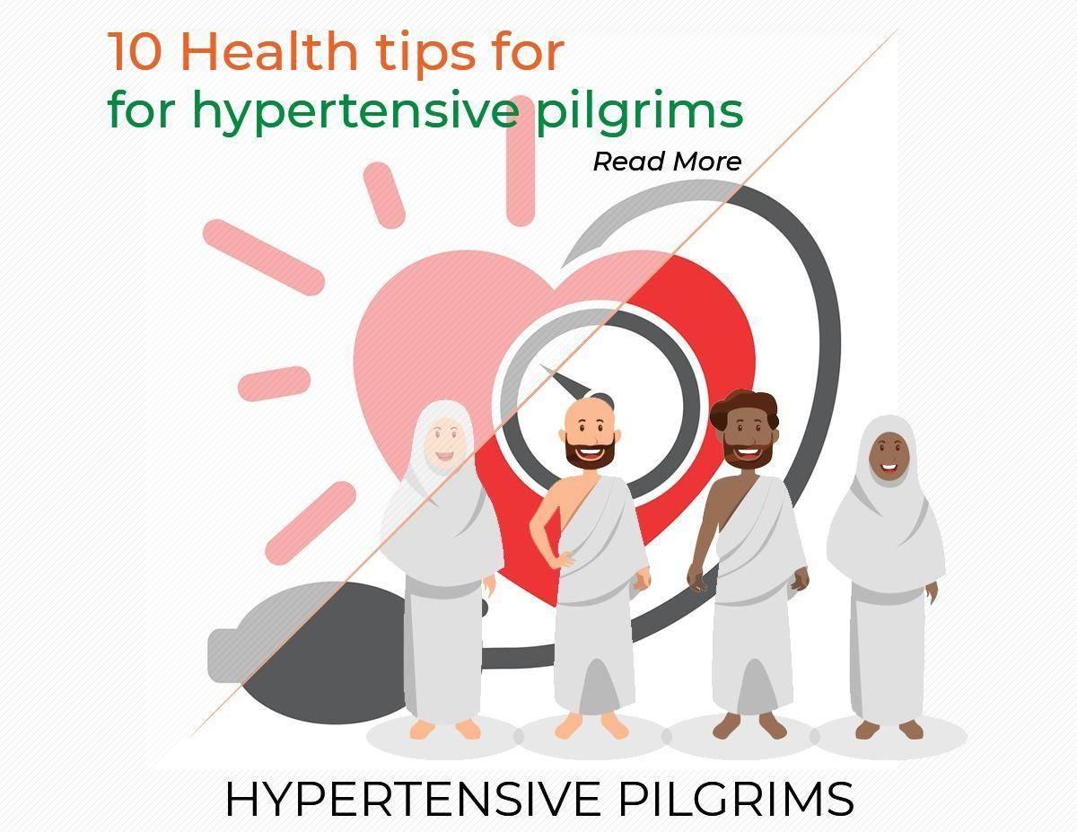 10 Health tips for hypertensive pilgrims