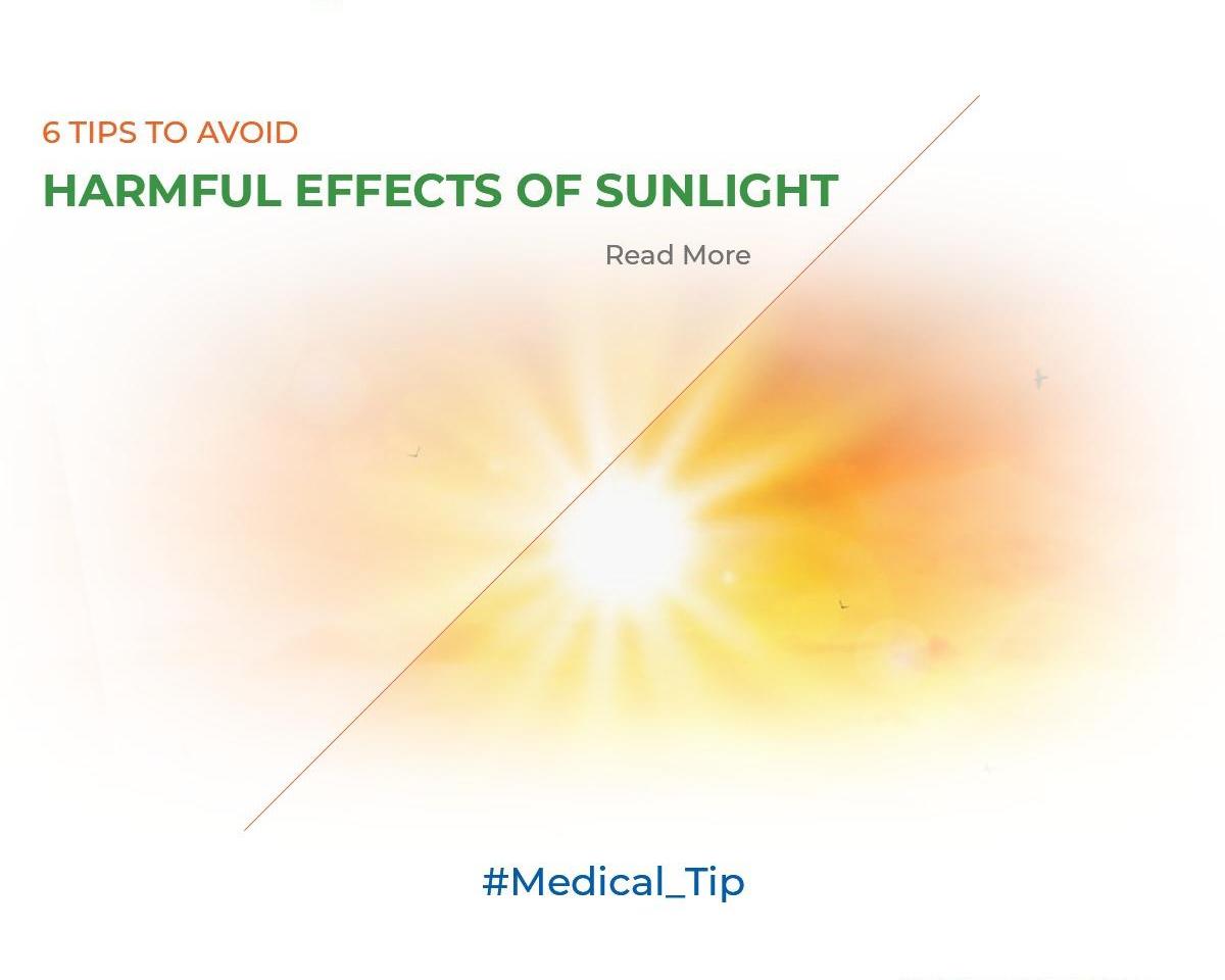 6 Tips to avoid harmful effects of sunlight
