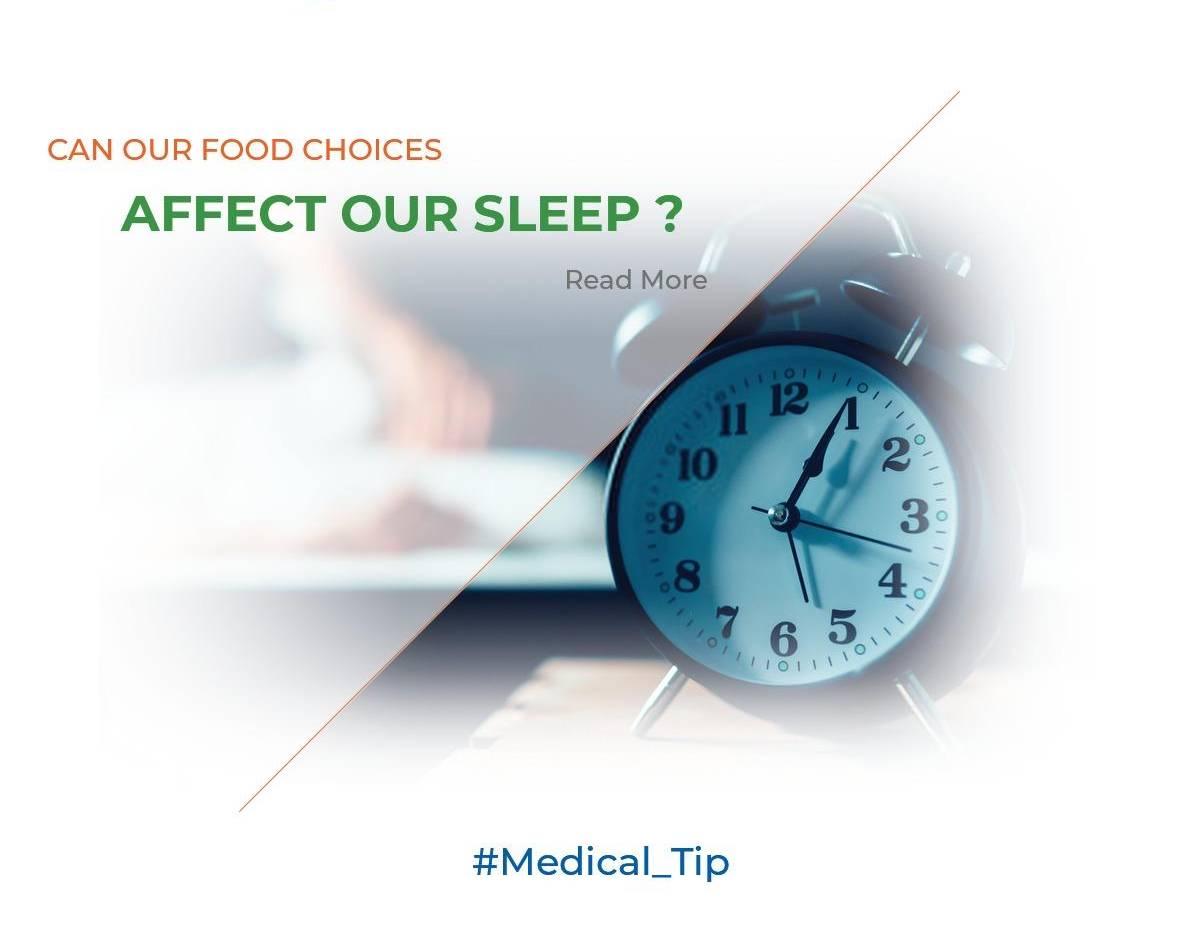 Can our food choices affect our sleep?