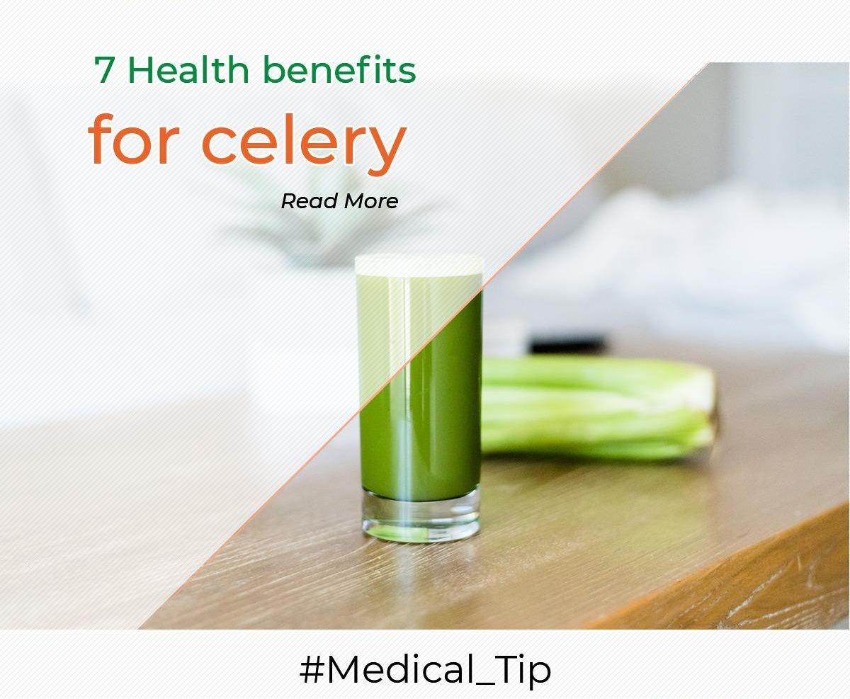 7 Health benefits for celery