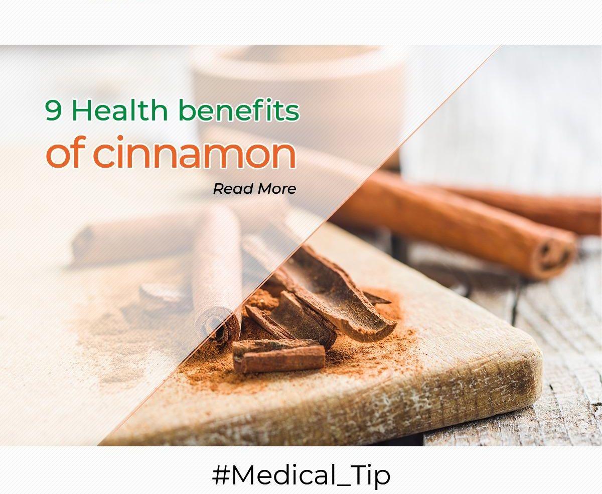 9 Health benefits of cinnamon