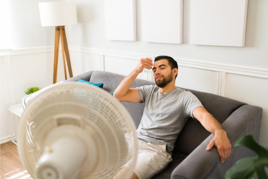 أسباب التعرق بدون مجهود