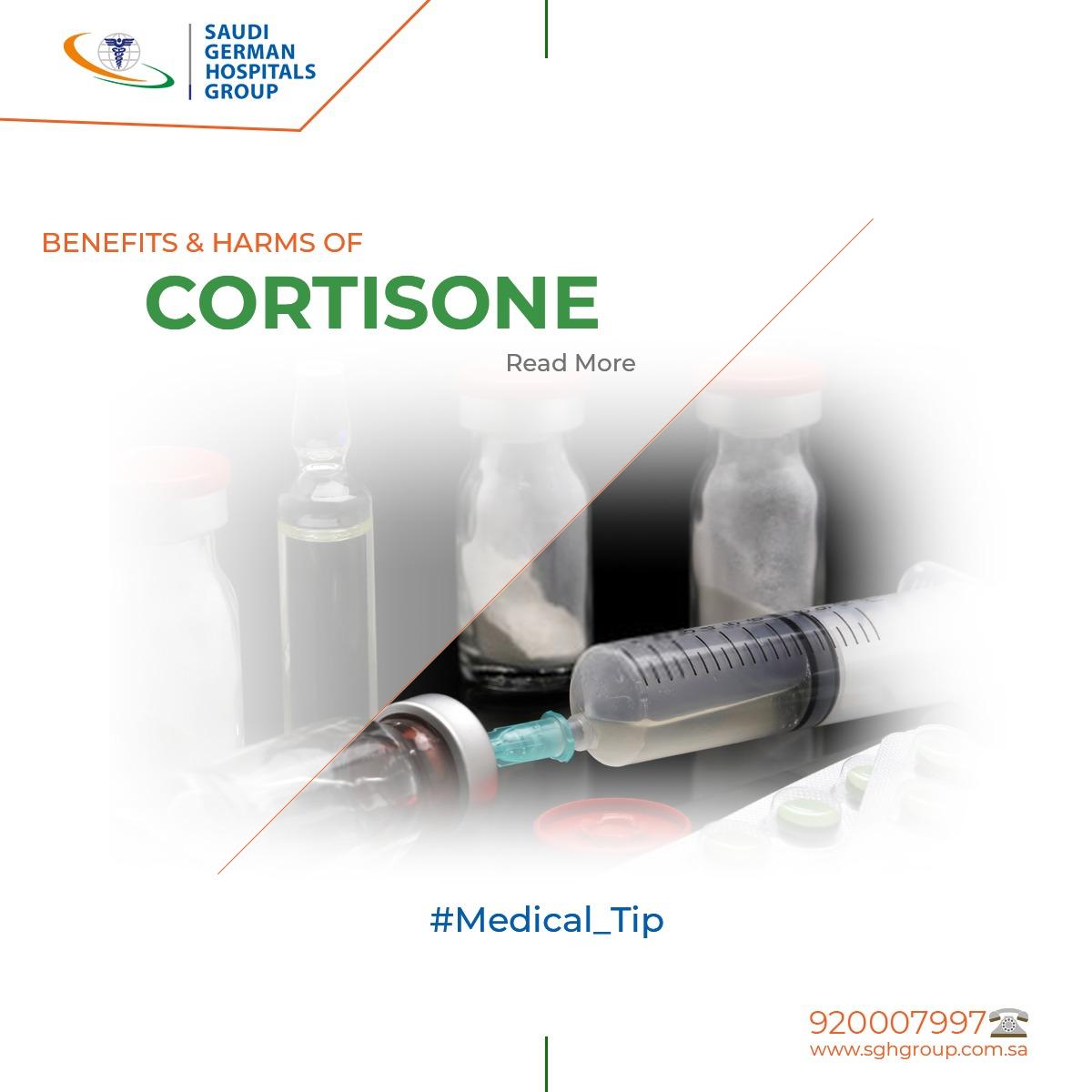 Benefits & harms of Cortisone